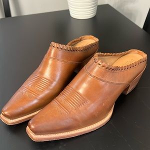 Lucchese boots for women. 7.5 mules worn once.
